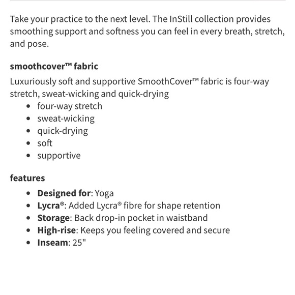 Lululemon Instill Leggings - Picture 8 of 10